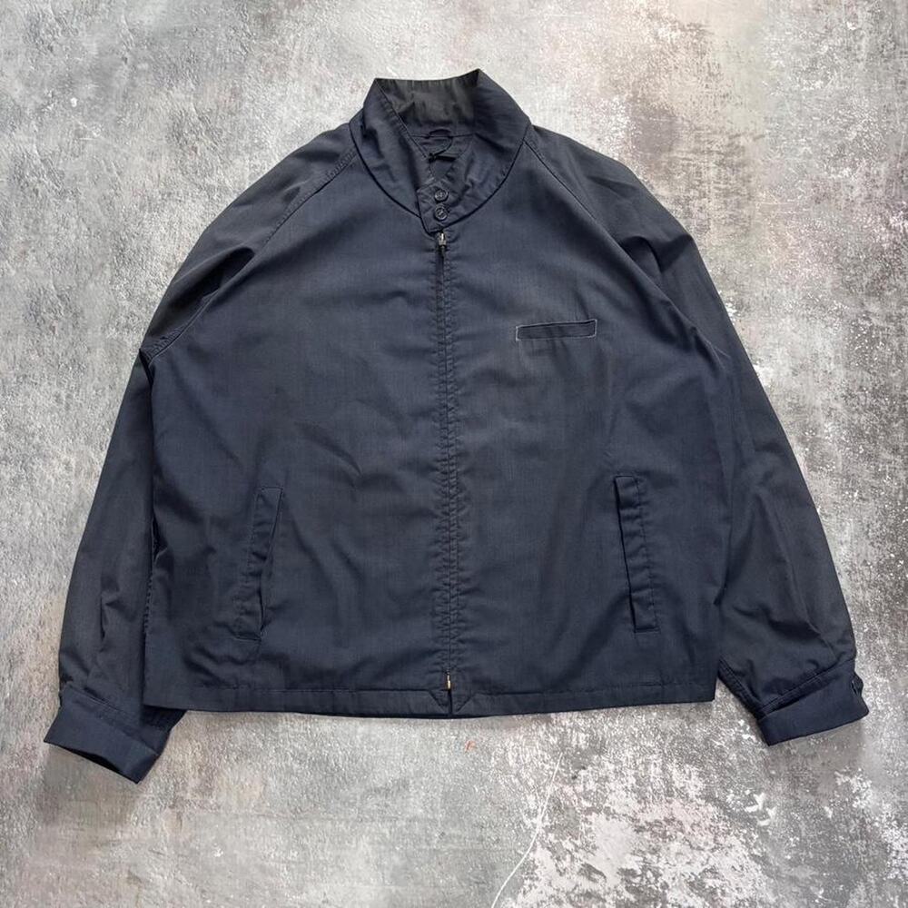 Vintage 70s Faded Blue Work Jacket! London Fog. Size L / XL